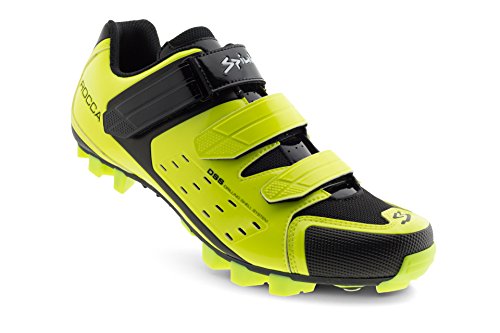 Spiuk Rocca MTB Zapatilla, Unisex Adulto, Amarillo AV, 48