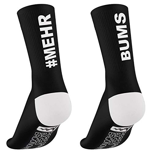 SQlab SQ-Socks ONE11, Calcetines deportivos para Ciclismo, Negro-Blanco, 40-43