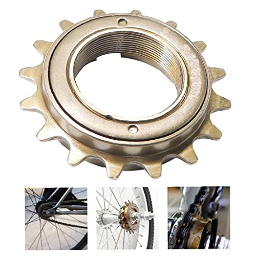 Sraeriot Bicicleta Freewheel Single Speed ??Cassette Sprocket Bike Freewheel Reemplazo Accesorio para Bicicleta Vehículo Eléctrico 16t Cassettes De Bicicletas Y Ruedas Libres