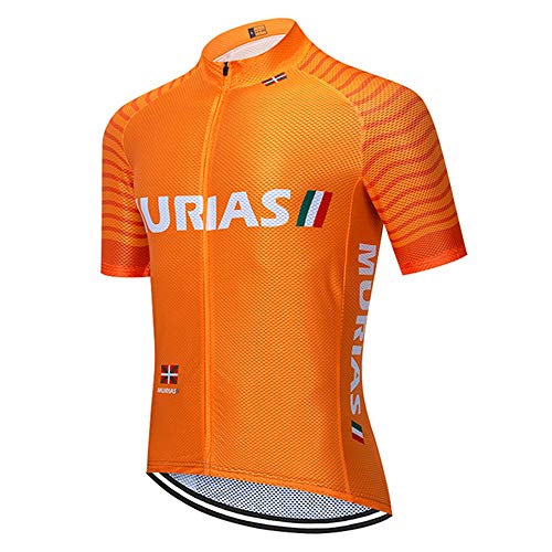 STEPANZU Ropa Ciclismo Verano Hombre Corta Maillot MTB Transpirable Maillot Ciclismo Hombre para al Aire Libre Bicicleta Montaña Ropa Hombre