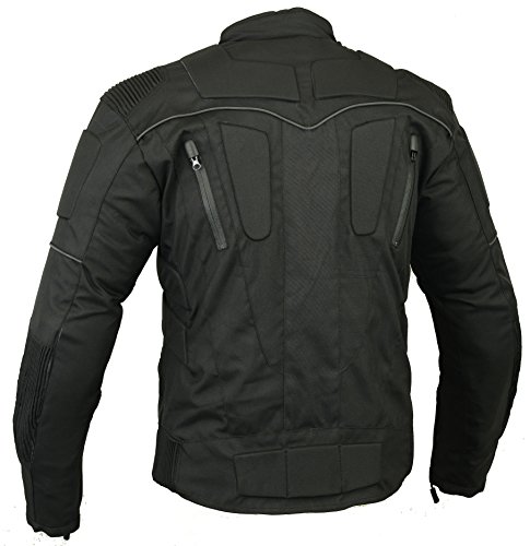 STORM Chaqueta Armadura Protección Moto tormenta con ventila Motocicleta, Grande