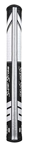 Super Stroke Traxion Flatso 2.0 Putter para Golf, Unisex-Adult, Blanco/Negro, Talla única