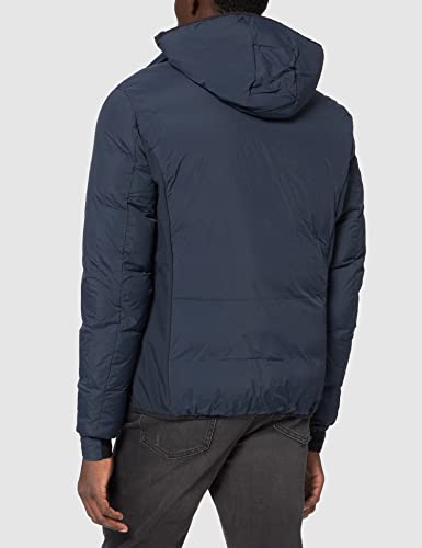 Superdry Expedition Down-Cortavientos Chaqueta, Eclipse Navy, L para Hombre