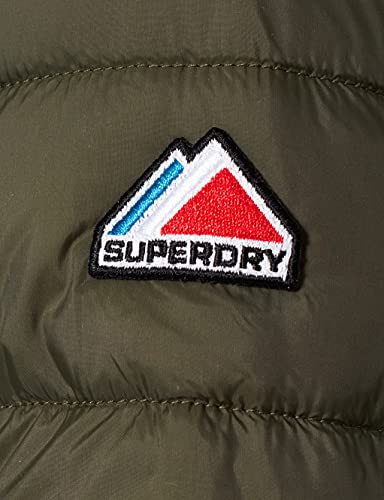 Superdry Fuji Bomber Chaqueta, Caqui, M para Mujer