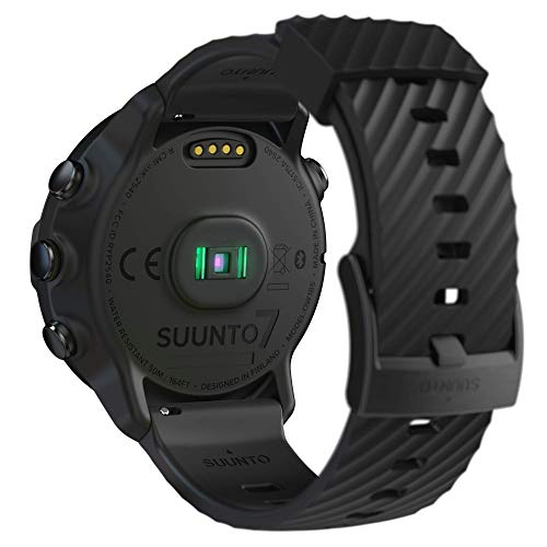 Suunto 7 Reloj Inteligente versátil para Practicar Deporte con Wear OS de Google, Unisex-Adulto, Negro, Talla Única