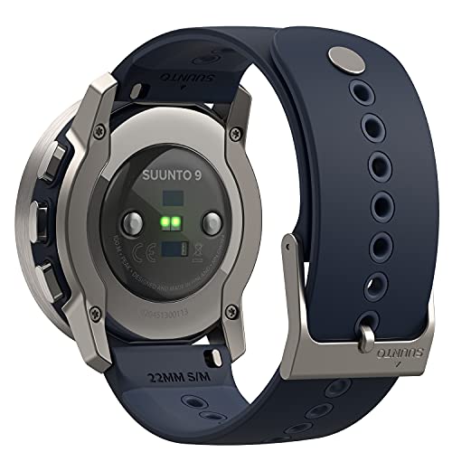 Suunto 9 Peak Reloj deportivo GPS con batería de larga duración y medición de frecuencia cardiaca en la muñeca