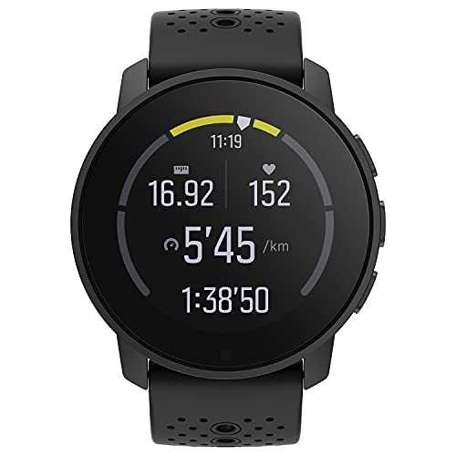 Suunto 9 Peak Reloj deportivo GPS con batería de larga duración y medición de frecuencia cardiaca en la muñeca