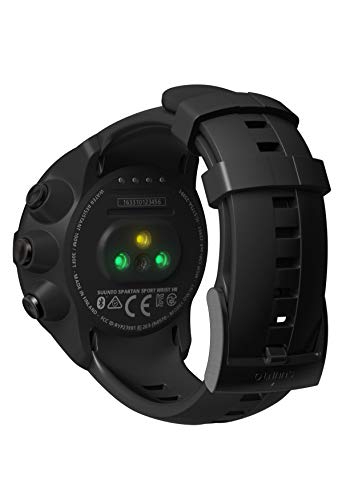 Suunto Spartan Sport Wrist HR - Reloj GPS Multideporte, sumergible hasta 100m, pulsómetro de muñeca, pantalla táctil de color, Negro, Talla única