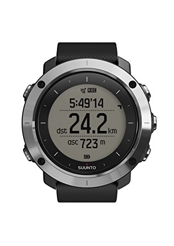 Suunto TRAVERSE Black, Reloj GPS outdoor para excursionismo y senderismo, Hasta 100 h de batería, Sumergible, Negro, SS021843000