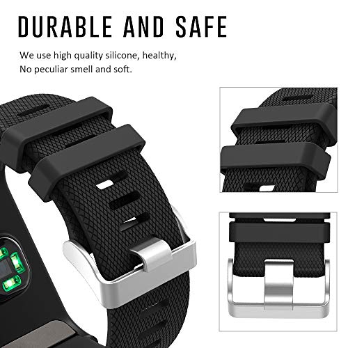 Syxinn Compatible con Vivoactive HR Correa de Reloj, Banda de Reemplazo de Silicona Suave Sólo para Vivoactive HR Sports GPS Watch