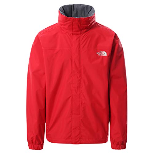 The North Face - Chaqueta para Hombre Shell - Chaqueta Impermeable Ligera, Verde Agave - Red, M