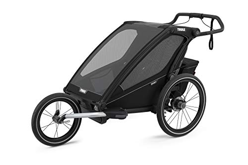 Thule, Chariot Sport 2, Remolque/Cochecito, Medianoche Negro, Uni, Unisex-Adulto