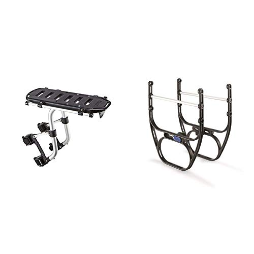 Thule TH100090 Portabultos de Bicicleta, Unisex Adulto, Black, Talla Única + TH100017 - Soportes Laterales PB TH Pack'n Pedal 13