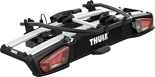 Thule VeloSpace XT 2, El portabicicletas versátil para todo tipo de bicicletas, desde bicicletas eléctricas y fatbikes