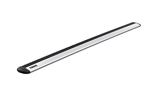 Thule WingBar Evo 127, Barras de carga aerodinámica de primera calidad que ofrecen un viaje excepcionalmente silencioso. Pack de 2.