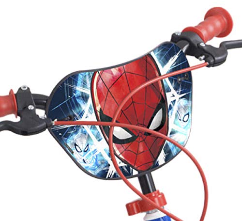 Toims 876 Spiderman Bicicleta para niños, dise&ntilde, tamaño 16" - 5/8 años