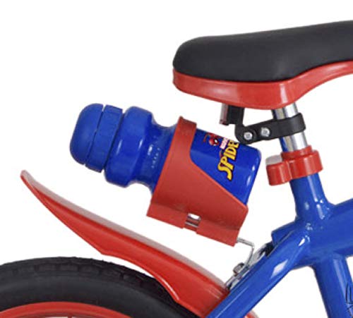 Toims 876 Spiderman Bicicleta para niños, dise&ntilde, tamaño 16" - 5/8 años