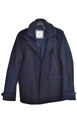 TOM TAILOR Supremo 2 en 1 - Chaqueta de abrigo azul L