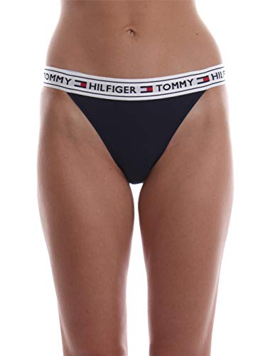 Tommy Hilfiger Bikini Culotte, Azul (Navy Blazer 416), Large (Talla Fabricante: Large) para Mujer