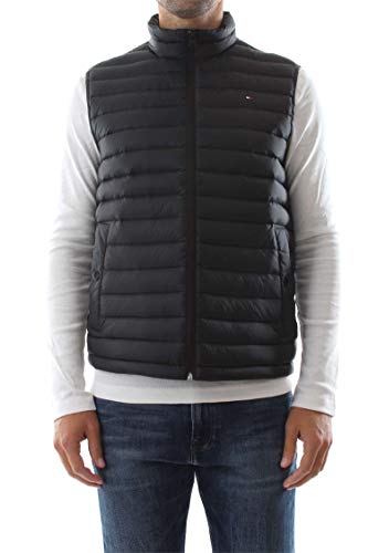 Tommy Hilfiger Core LW Packable Down Vest Chaleco, Negro (Jet Black 083), X-Large para Hombre