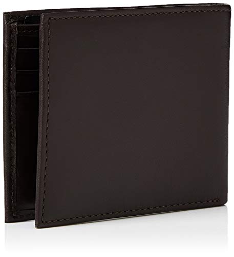 Tommy Hilfiger Eton Mini CC Wallet, Cartera para Hombre, Brown, OS