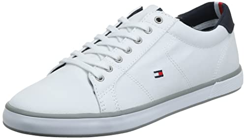 Tommy Hilfiger H2285arlow 1d, Zapatillas Hombre, Blanco (White 596), 42 EU