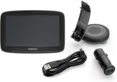 TomTom GPS para coche Start 52 Lite, 5 pulgadas, mapas de la UE, soporte reversible integrado [Exclusivo de Amazon]