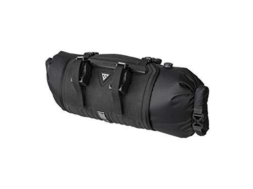 Topeak Frontloader 8 litros Bolsa para Manillar, Deportes y Aire Libre, Negro, 50 x 15 x 15 cm / 19.7” X 5.9” x 5.9