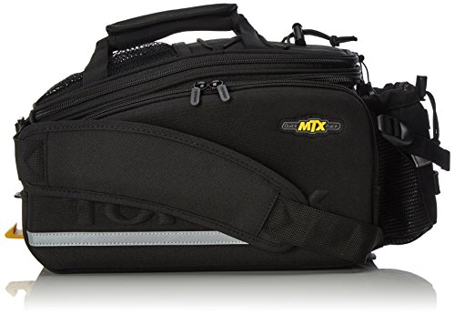 TOPEAK MTX DX Alforja Trasera, Negro, Talla Única