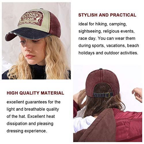 Tuopuda Gorras de Beisbol Deportes Clásica Unisex Motors Racing Hat Camionero Motorista Algodón Sombrero