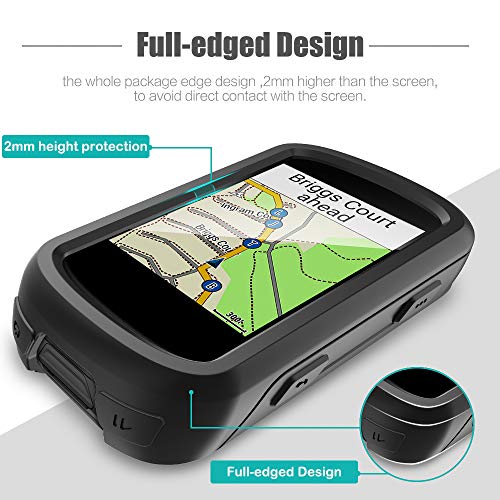 TUSITA Funda Compatible con Garmin Edge 530 - Protectora de Silicona Skin - Accesorios para computadora con GPS