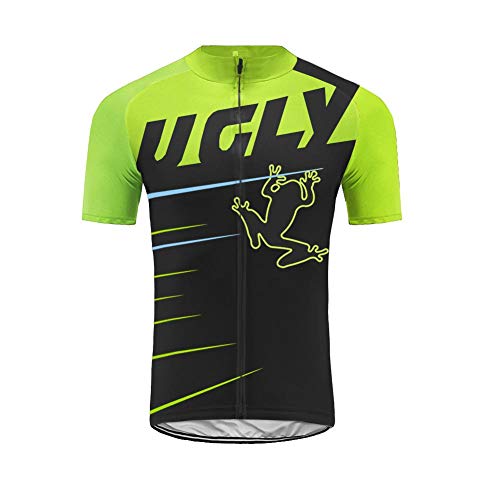 UGLY FROG 2021 Bike Wear Ciclismo Hombres Maillots Seco y Transpirable de Bicicleta Conjunto de Ropa de Ciclo Jersey de Manga Corta