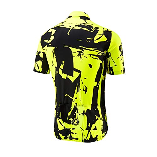 UGLY FROG Maillot Ciclismo Hombres Maillots de Bicicleta Conjunto de Jersey de Manga Corta Top MTB Manga Corta Set