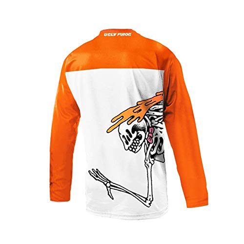 UGLY FROG MTB Manga Larga Downhill Jersey De Descenso Bicicleta De Primavera&otoño MontañalMaillots Deportes y Aire Libre