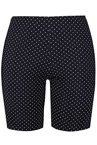 Ulla Popken Schwimmradler Pantalones Cortos de baño premamá, Negro (Schwarz 10), 44 para Mujer