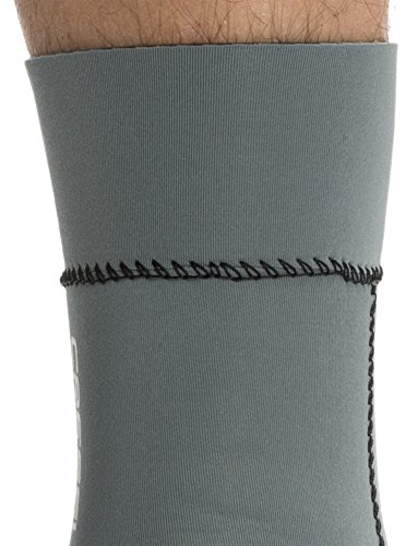 Ultra Stretch Neoprene Socks 1.5mm - Escarpines Neopreno Ultrastretch, Unisex-Adult Gris , S