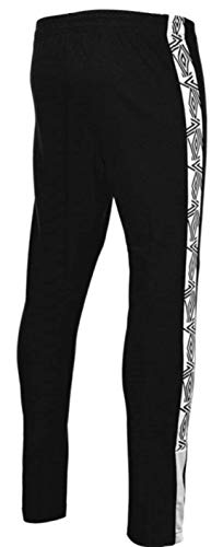 UMBRO Eyre Logo Pant Pantalón De Entrenamiento, Hombre, Negro, S