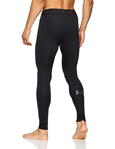 Under Armour ColdGear, Leggings Hombre, Negro (Black / Charcoal) , M