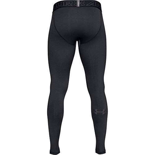 Under Armour ColdGear, Leggings Hombre, Negro (Black / Charcoal) , M