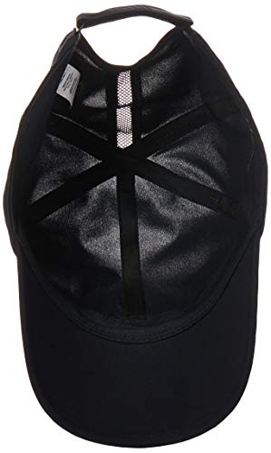 Under Armour Run Shadow Gorra, Unisex Adulto, Negro, OSFA