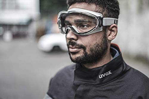 Uvex 9302 Ultrasonic - Gafas Protectoras - Gafas de Seguridad Transparentes Anti-rayaduras y Anti-vaho