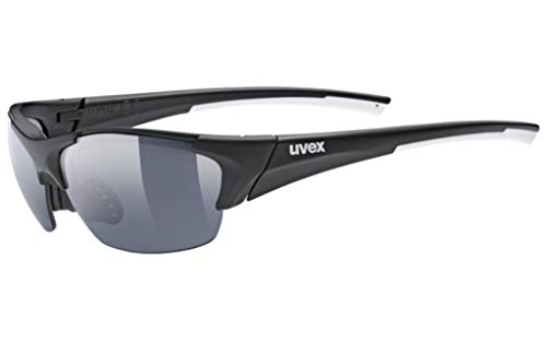 Uvex Blaze III Gafas de Deporte, Adultos Unisex, Black Mat/Smoke, One Size