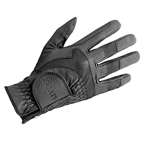 Uvex I-Performance 2 Guantes de equitación, Adultos Unisex, Black, 7