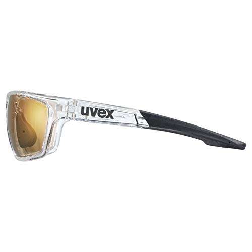 uvex Sportstyle 706 CV VM Gafas de Deporte, Unisex-Adult, Clear/Red, One Size