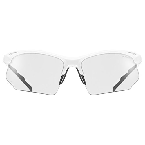 Uvex Sportstyle 802 Vario Gafas de Ciclismo, Unisex Adulto, White, One Size