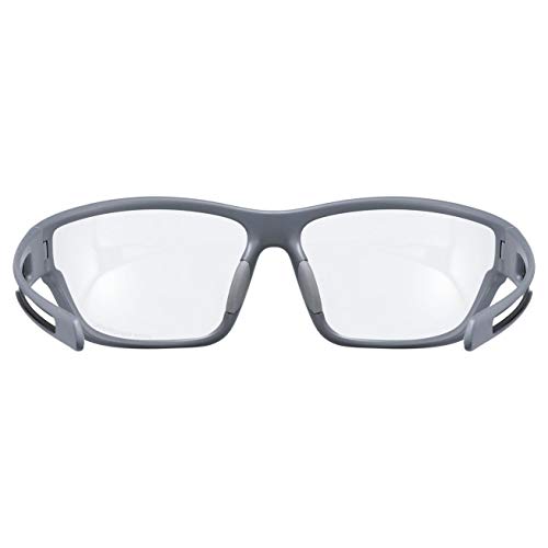 uvex sportstyle 806 V Gafas de deporte, Adultos unisex, grey mat/smoke, one size