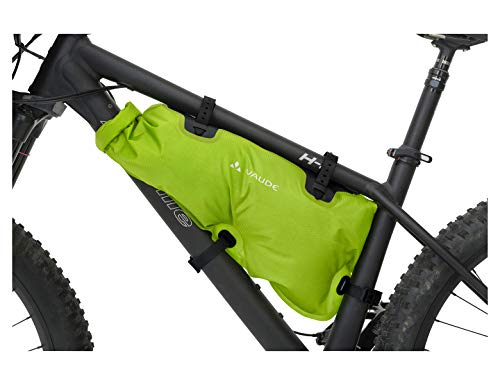 Vaude Trailframe Bolsa estanca, 48 cm, 8 litros, Black/Green