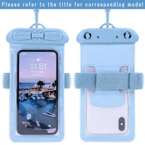 Vaxson Funda Azul, Compatible con Sigma ID Tri, Carcasa Impermeable Waterproof Pouch Case Cover [No Protector de Pantalla ] Nuevo