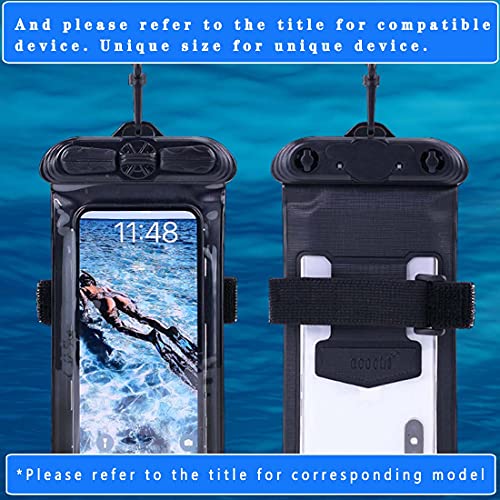 Vaxson Funda Negro, Compatible con Sigma ID Tri, Carcasa Impermeable Waterproof Case Cover [No Protector de Pantalla ]