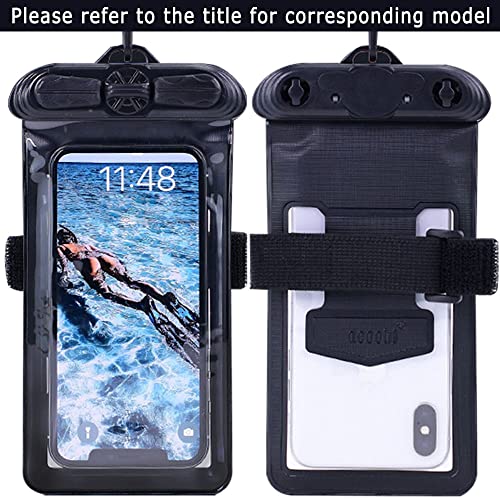 Vaxson Funda Negro, Compatible con Sigma ID Tri, Carcasa Impermeable Waterproof Pouch Case Cover [No Protector de Pantalla ] Nuevo